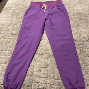 XS purple figs joggers